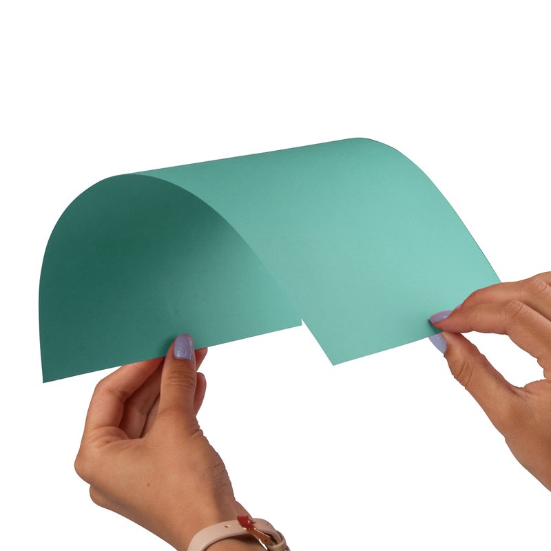 JAM PAPER Matte 28lb Paper - 105 gsm - 8.5 x 11 - Mint Green - 50 Sheets/Pack - Image 4